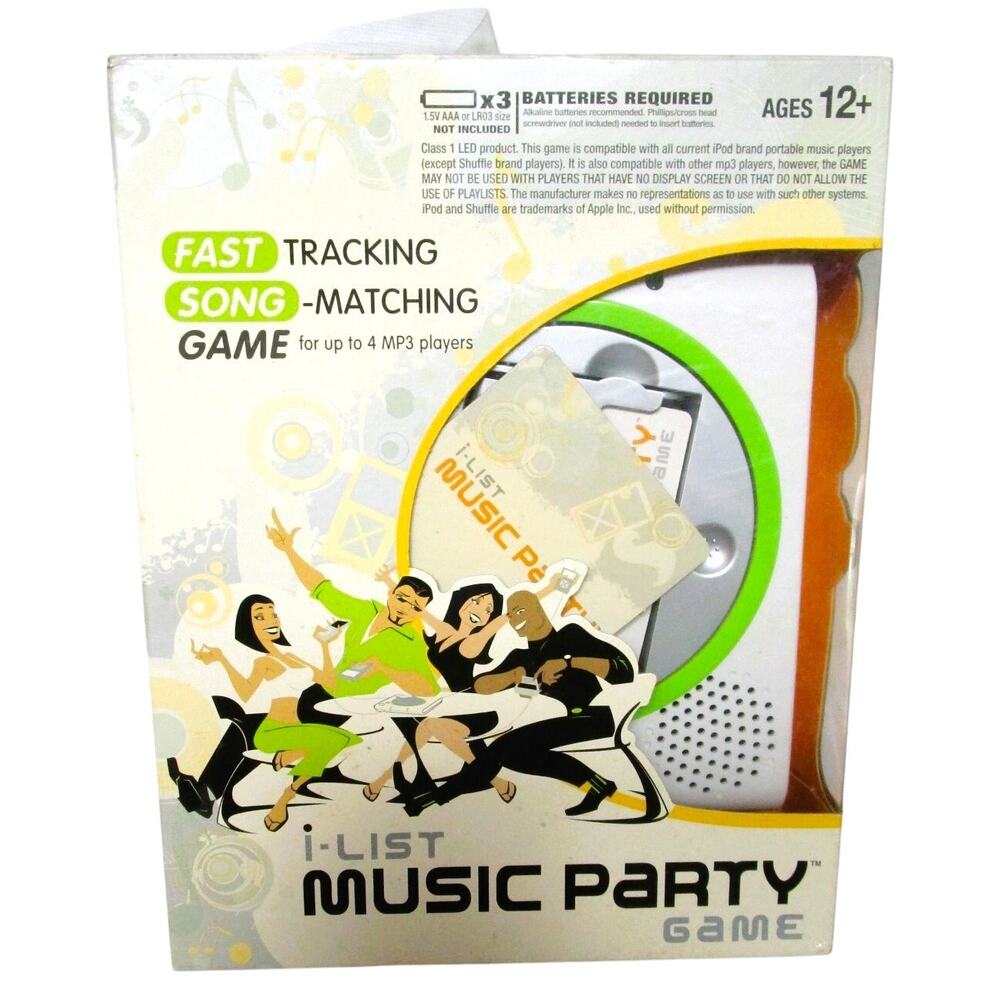 Hasbro i-List Music Party Game Song Matching Trivia iPhone Android